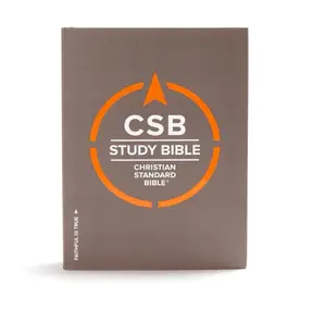 CSB Study Bible, Hardcover, Red Letter, Study Notes and Commentary, Illustrations, Articles, Word Studies, Outlines, Timelines, Easy-to-Read Bible Serif Type Hardcover – May 15, 2017