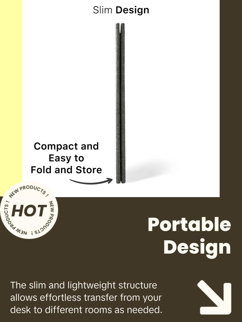 Foldable Electric Space Heater - Silent Radiant Heat - Leg, Foot and Hand Warmer with Thermostat - Home or Office Desk Heater foot warmer viral