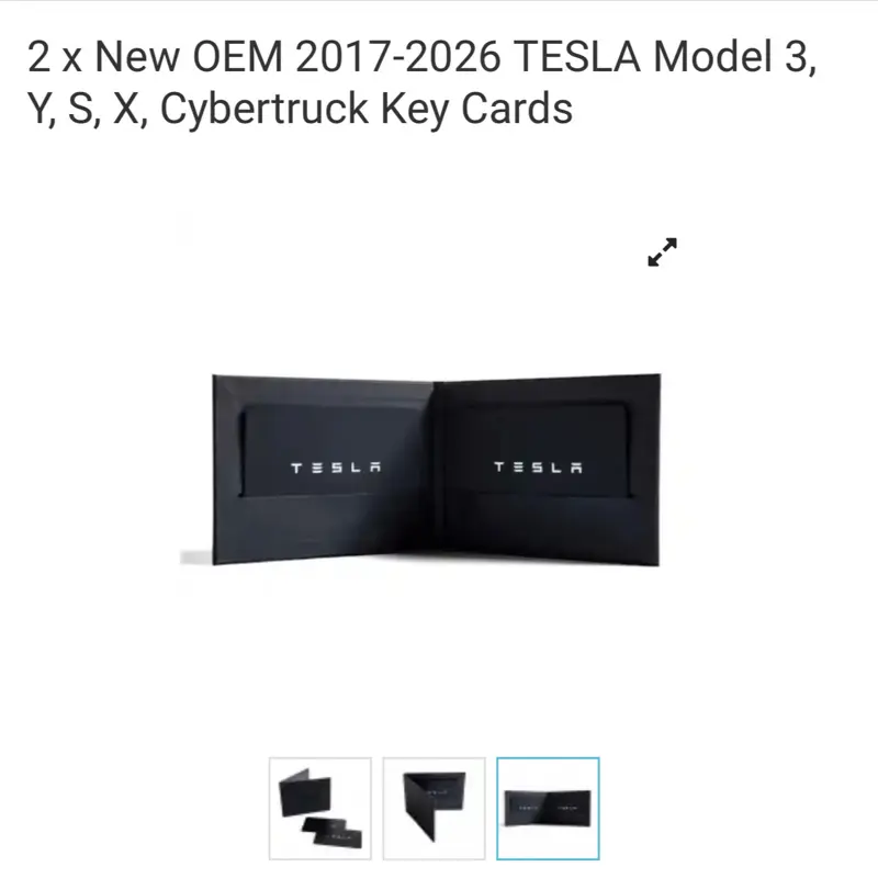2 x New OEM 2017-2026 TESLA Model 3, Y, S, X, Cybertruck Key Cards  PRICE $80.00 Product Code: #GR-TSL-CARD BRAND OEM OEM CAR REMOTES  Part Number 1131087-00-J1104284-00-J1104284-00-F1131087-01-J Remote Type Smart Proximity Key