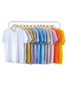 Cotton Feel Sublimation Blank T-Shirt: 80/20 Poly Cotton Soft Feel | Sublimation & DTF Blank T-Shirt for Crafters | Heat Press Ready | Perfect for Etsy Sellers, Small Business, DIY Printing, Custom Tees, Wholesale Blanks | Fast Shipping from Glendora, CA