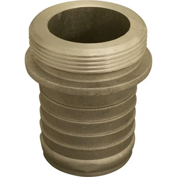 Apache 782732 Short Shank Aluminum Coupling - 3 in. Male Thread, 50 PSI Maximum