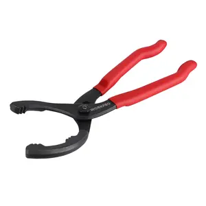 #Summervibes WORKPRO 12" Adjustable Oil Filter Pliers, Wrench Adjustable Oil Filter Removal Tool, Ideal For Engine Filters, Conduit & Fittings