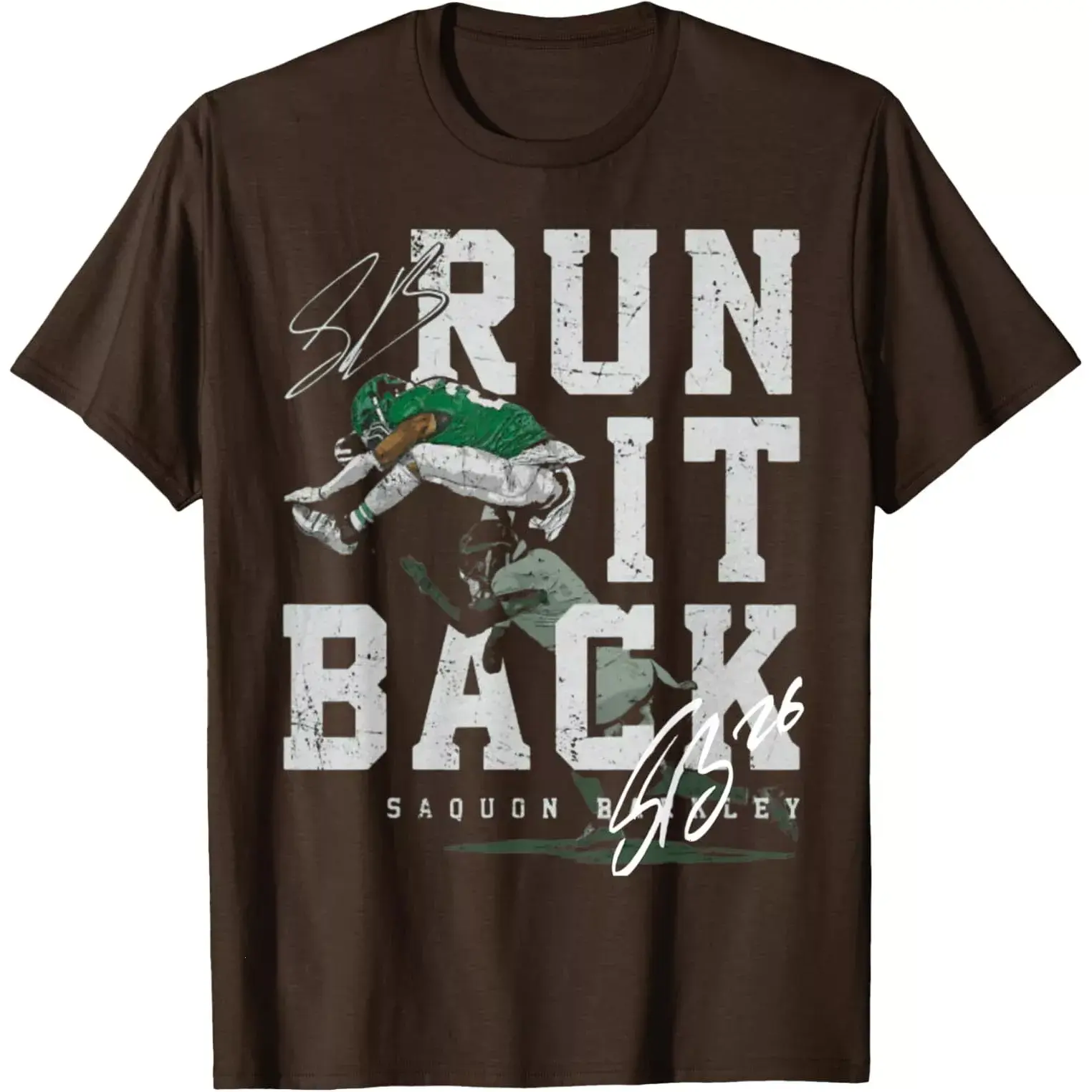 Saquon Eagles Vintage Barkley Design 90s Graphic Unisex T-Shirt graphic  tee