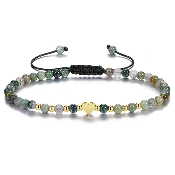 Attract Money Love Bracelet Handmade Wealth Beaded Bracelet Green Aventurine & Tiger Eye Friendship Bracelet Beaded  Bracelet Jewelry Protection Bracelet Encouragement Gift Bracelet