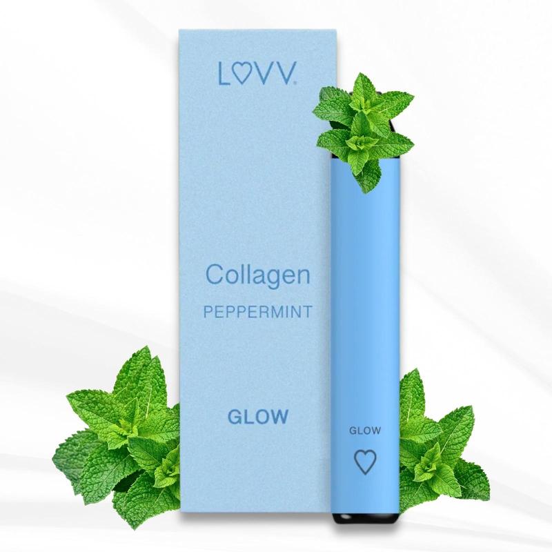LUVV GLOW Fragrance Scent Stick | Portable Personal Fragrance | Lychee & Peppermint Scents