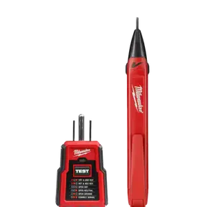 Milwaukee Non-Contact Voltage and GFCI Receptacle Premium Test Kit