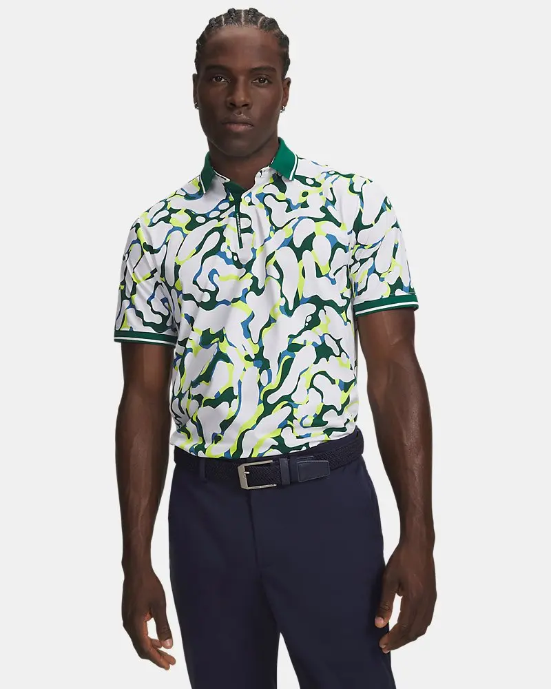 Under Armour ArmourDry Print Rib Men's Polo