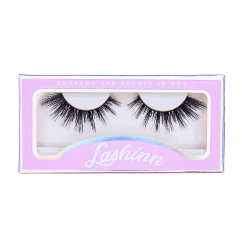 Lashinn Angel Wings Strip Lashes – 20X Reusable Spikey Manga Wispy False Eyelashes
