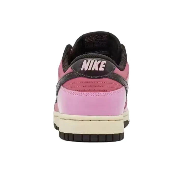 Brand New Sweet Gradient Pink Low-top Casual Sneakers, Sweat-wicking Soft Lining, Wear-resistant Cream Rubber Anti-slip Outsole for Street Style & Light Daily Sports, Original Shoe Box Included