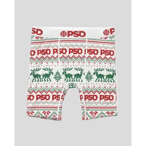 PSD Youth Boys Fair Isle Boxer Brief - Soft, Breathable and Comfortable Stretch Underwear