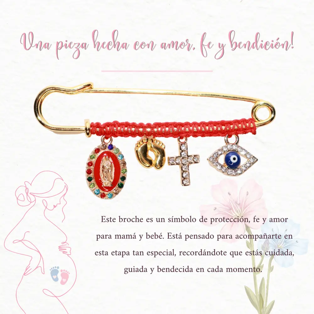 Protection Brooch for Pregnancy & Baby