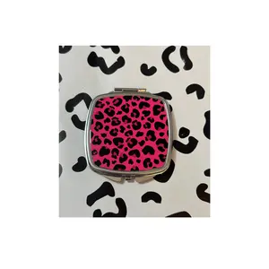 Cute Sturdy Heavy Duty- Compact Mirror- Square