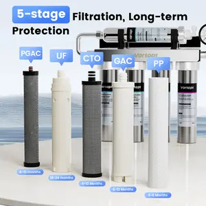 Vortopt Five-Layer Filter U1 Water Purifier Replacement Filter Kit