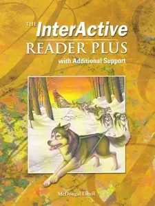 USED Book - THE INTERACTIVE READER PLUS WITH ADDITIONAL SUPPORT (MCDOUGAL LITTELL GRADE/LEVEL 6) [Paperback] by Sharon Sicinski-Skeans, Ph.D., Olga Bautista (Paperback) - english
