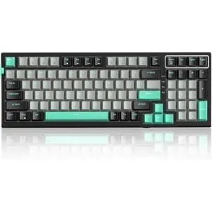 SKY98 Mechanical Gaming Keyboard, 96% Gasket Hot Swappable Wired Custom Creamy Keyboard with 5-Layer Sound Dampening, RGB Backlit, NKRO for Win/ (Dark , Blue Whale )