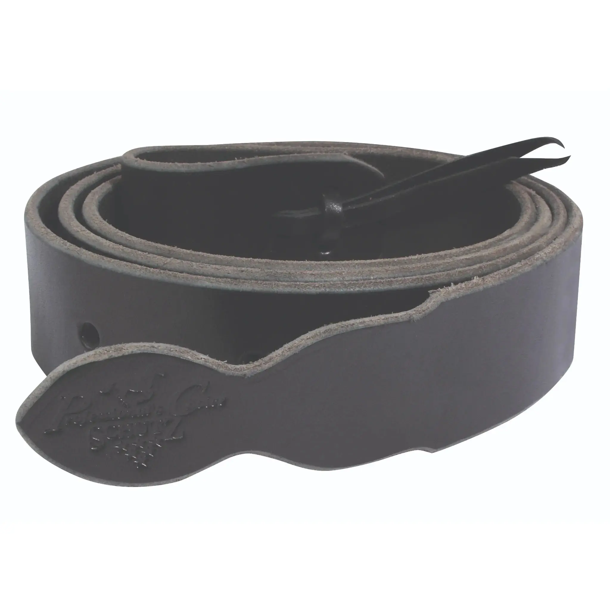 Professional's Choice Beveled Edge Latigo Leather Cinch Tie Strap for Western Saddles - 1 3/4" x 6'