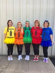 Crayon Halloween Group Costume Tshirt