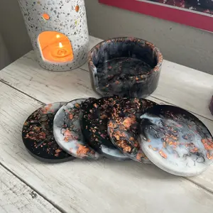 Marble coasters Marble coasters