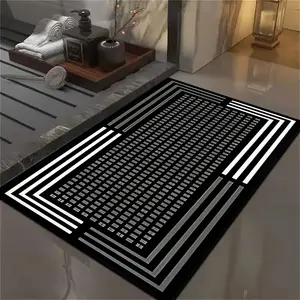 1pc Super-absorbent Diatomaceous Earth Bathroom Mat - Quick-drying, non-slip and absorbent floor mat, soft and comfortable for bathroom, shower, laundry room, bedroom, living room, door mat, kitchen mat, bathroom accessories, Cozy, Bathroom Drying Doormat