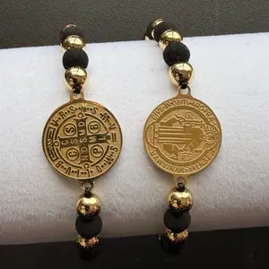 Manilla de San Benito acero inoxidable