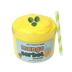 Mango Sorbet Glossy Slime
