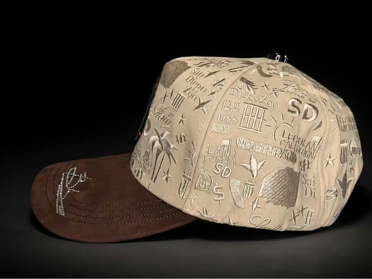 San Diego CREAM BROWN Hat