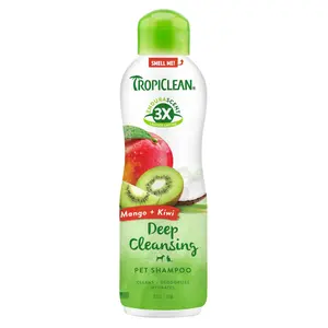 TropiClean EnduraScent™ Mango Kiwi Pet Shampoo