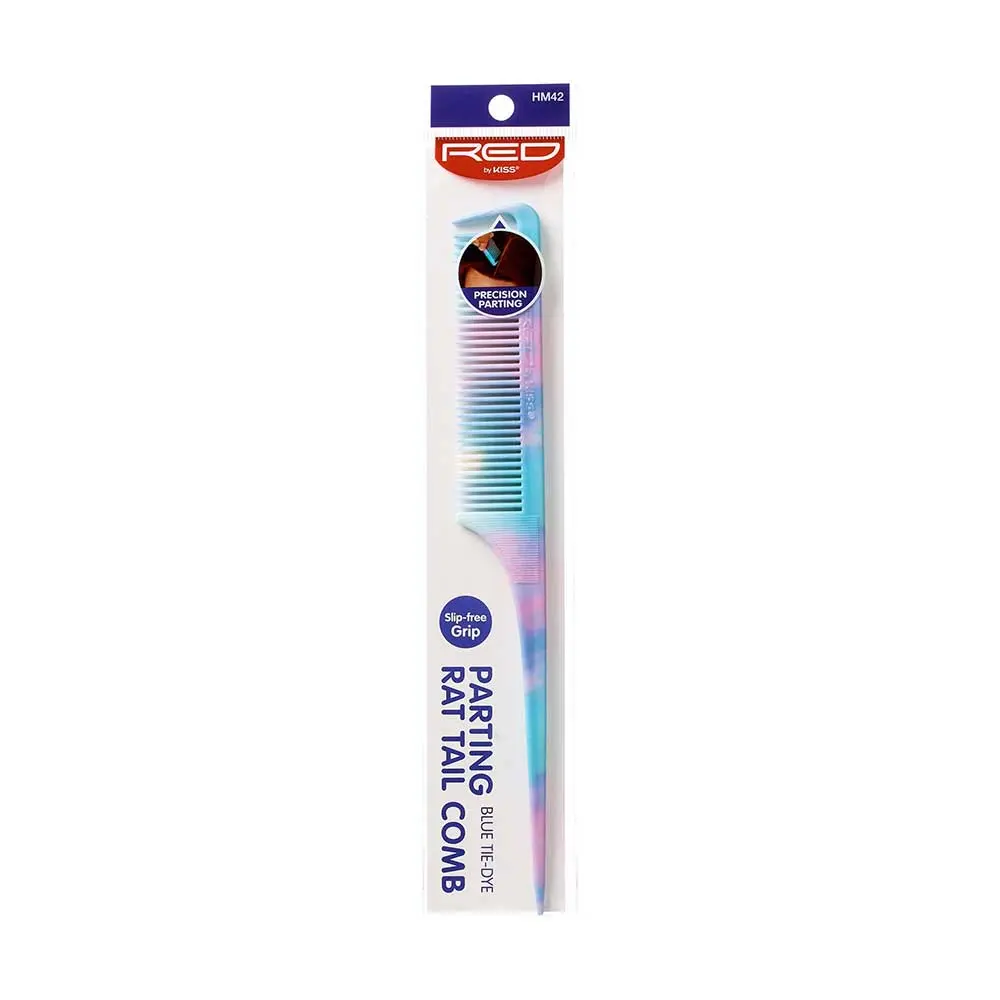 RED by KISS Pattern Parting Rat Tail Comb RED by KISS Pattern Parting Rat Tail Comb