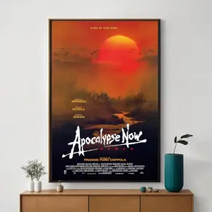 Apocalypse Now Inspired Movie Poster, Retro Cinema Art Print, Fine Canvas Wall Art, Gift for Film Lovers, Home Decor