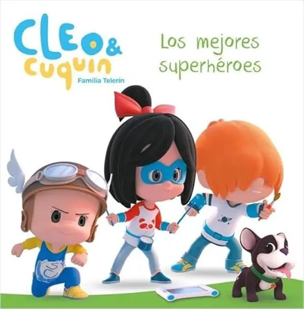 USED-Cleo y Cuquín, Familia Telerín. Un cuento - Los mejores superhéroes by Varios autores (Hardcover)
