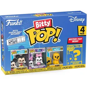 Disney Classics Mickey Mouse Funko Bitty  Pop! Mini-Figure 4-Pack