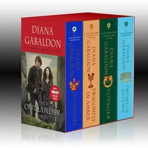 Outlander Boxed Set: Outlander, Dragonfly in Amber, Voyager, Drums of Autumn -- Diana Gabaldon - Boxed Set