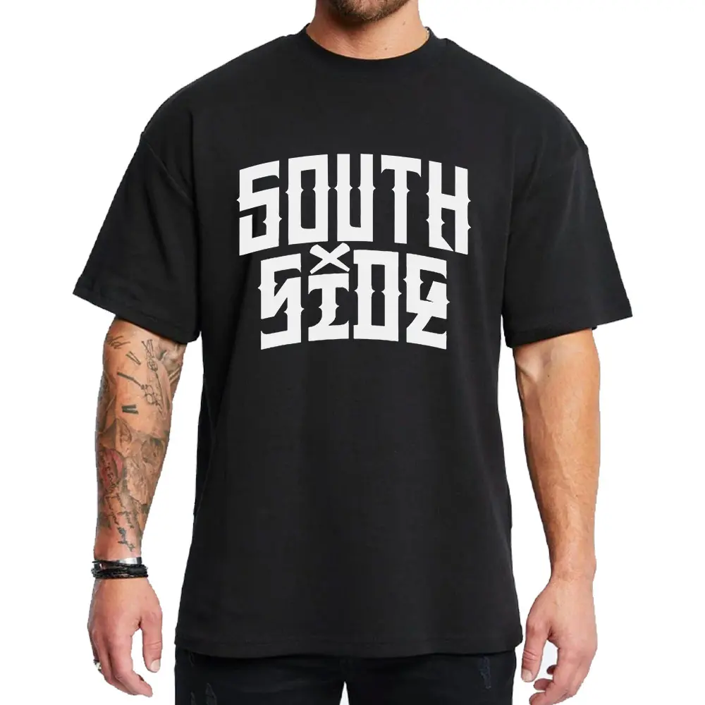 SouthSide Style Chicano Clothing, Unisex Hoodie Medium Heavy Sweatshirt for Men & Women Streetwear  Menswear Oversized Top Cotton, graphic tee, t shirts for men, men's graphic tees