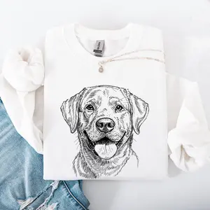 Labrador Retriever, Pet, Dog Breed Sweatshirt, Crew Neck, Women's, Crewneck