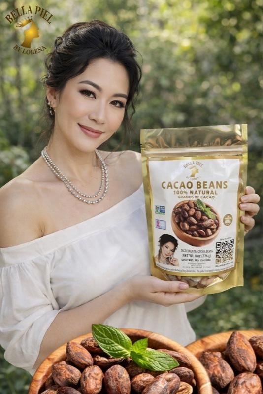 BP Cocoa Beans  8oz Bag 100% Natural Organic Pack here in the USA  excellent  Flavor