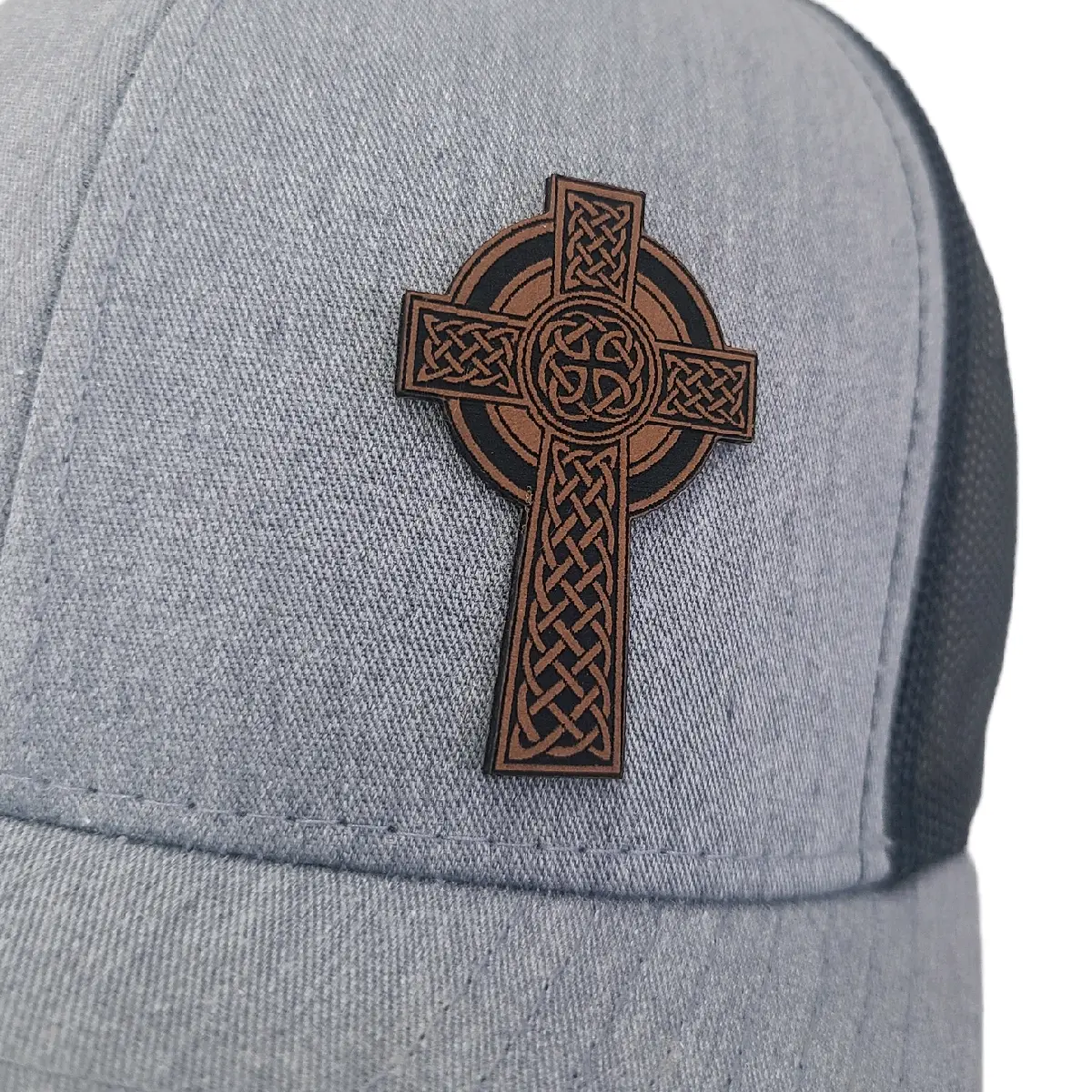 Yupong Classic 6606 Celtic Cross Patch Trucker Hat casual outdoor snapback cap caps