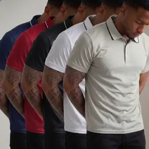 Men’s casual fashion polo shirt pack of 5 for summer, available in multiple colors. Comfortable fabric that is lightweight and breathable. Stylish turn-down collar short sleeves with a solid color design. Suitable for business, travel, work, dates, and ho