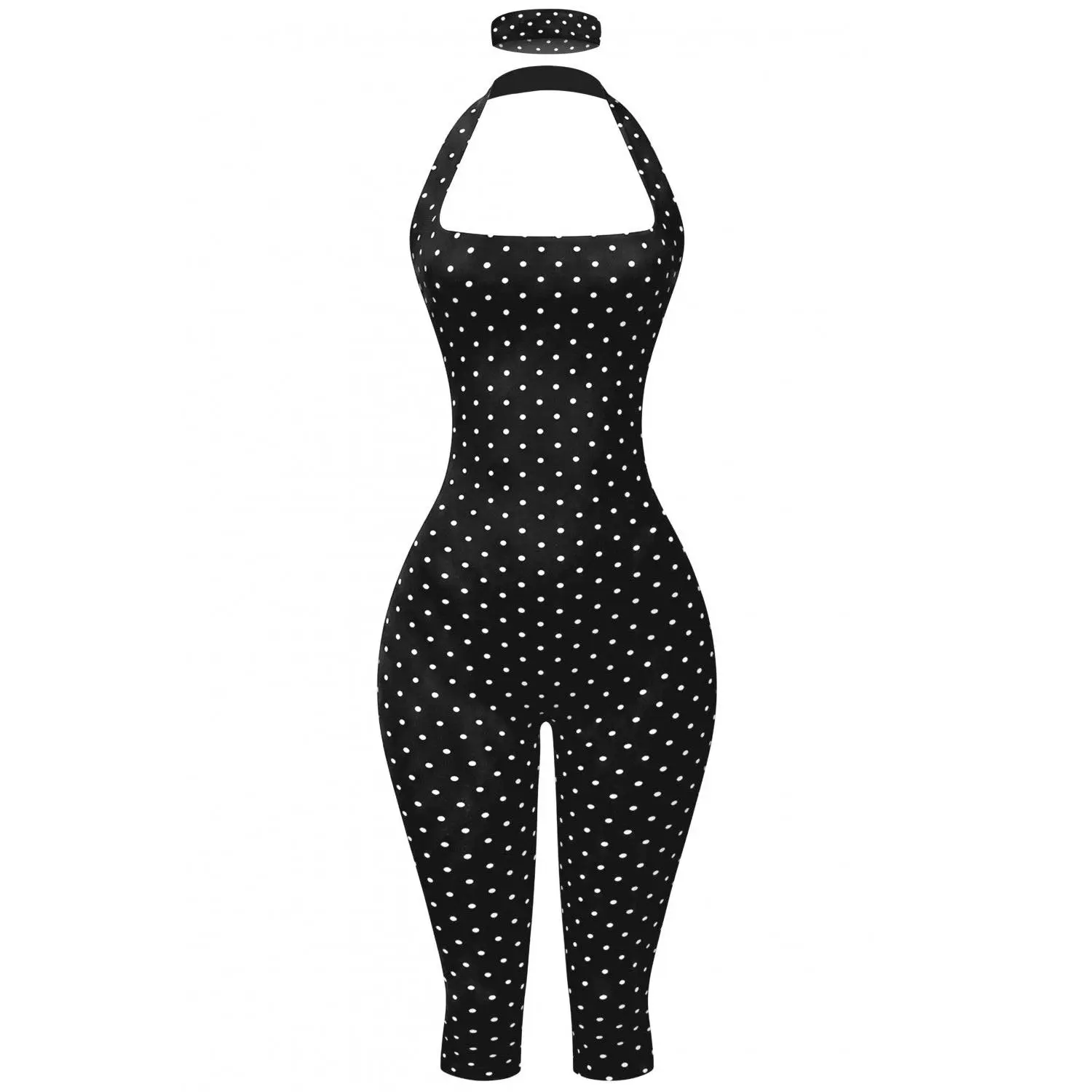Brisa polka dot jumpsuit 9249