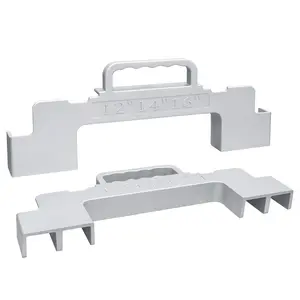 Fast & Accurate Stud Layout Tool - 12"/14"/16" Aluminum Framing Jig, Essential Spacer Tool for Carpentry & Construction Projects