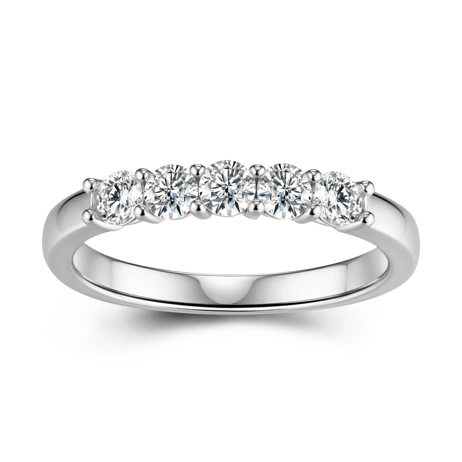 【#M246】 (Donna) 925 Sterling Silver Synthetic Moissanite rings