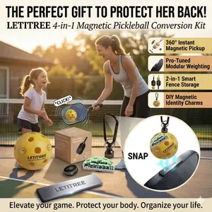 Best Mother's Day Gift  Stop Bending! Protect Her Back with Magnetic Pickleball Kit
