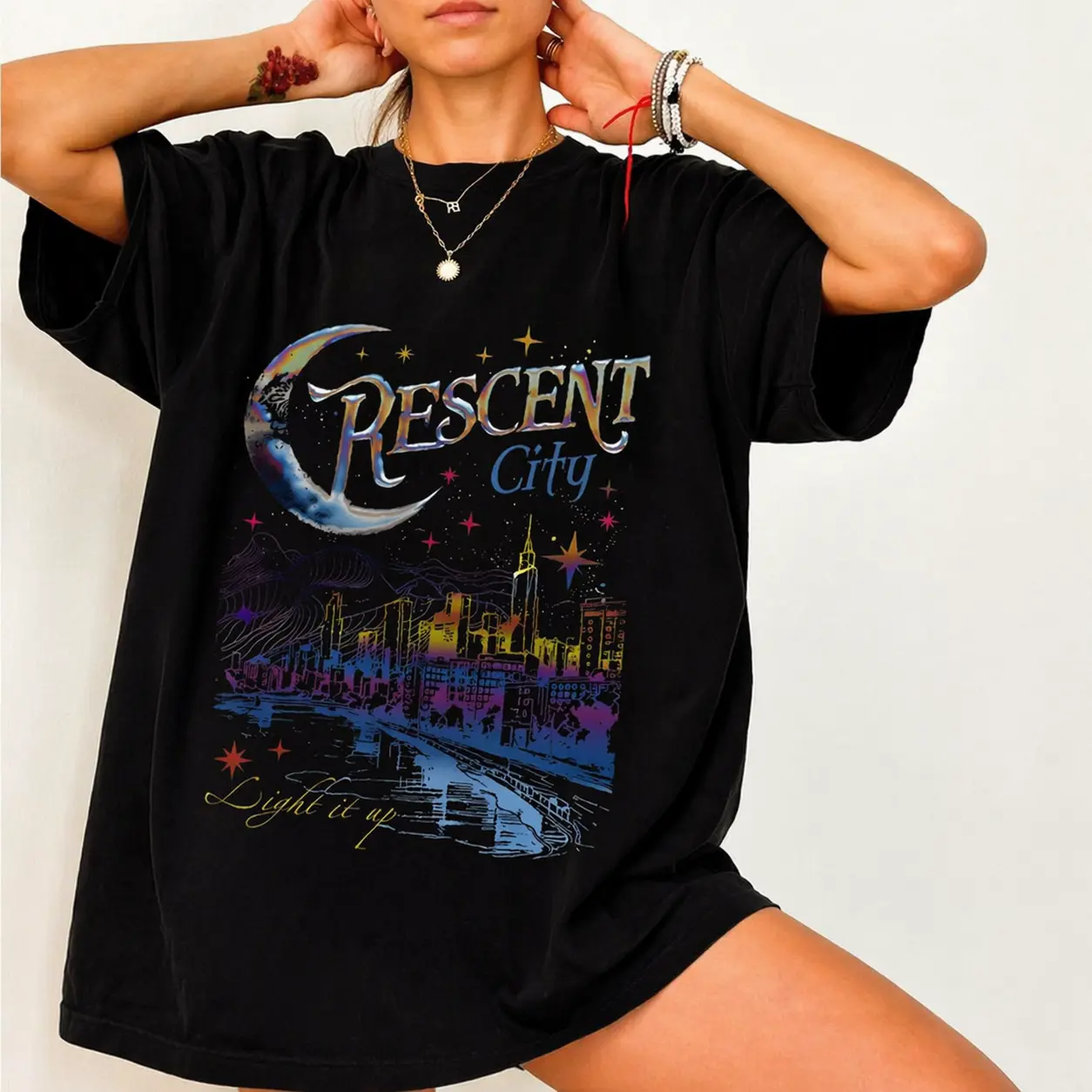 Sarah Crescent City Tee – Perfect Bookish Gift – Postal Service Merch Shirt