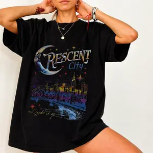 Sarah Crescent City Tee – Perfect Bookish Gift – Postal Service Merch Shirt