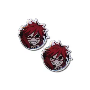 Black Butler - SD Grell Sutcliff Earrings