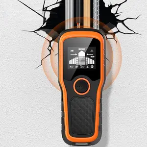 Stud Finder Wall Scanner Detector 5 Modes HD LCD Display for the Center and Edge of Metal Pipes AC Wires Joists Wooden Beams Rebars Measuring Tools for Home Decor