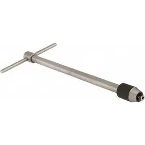 Starrett T-Handle Tap Wrench - Model 50431, 7/32 to 7/16 in Tap Capacity, 10 inches Overall Length