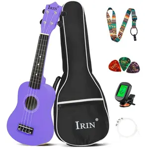 Irin 21 Inch Colorful Maple Beginner Ukulele, Perfect for Starter Players, High-Quality Musical Instrument, Ideal Gift for Music Lovers