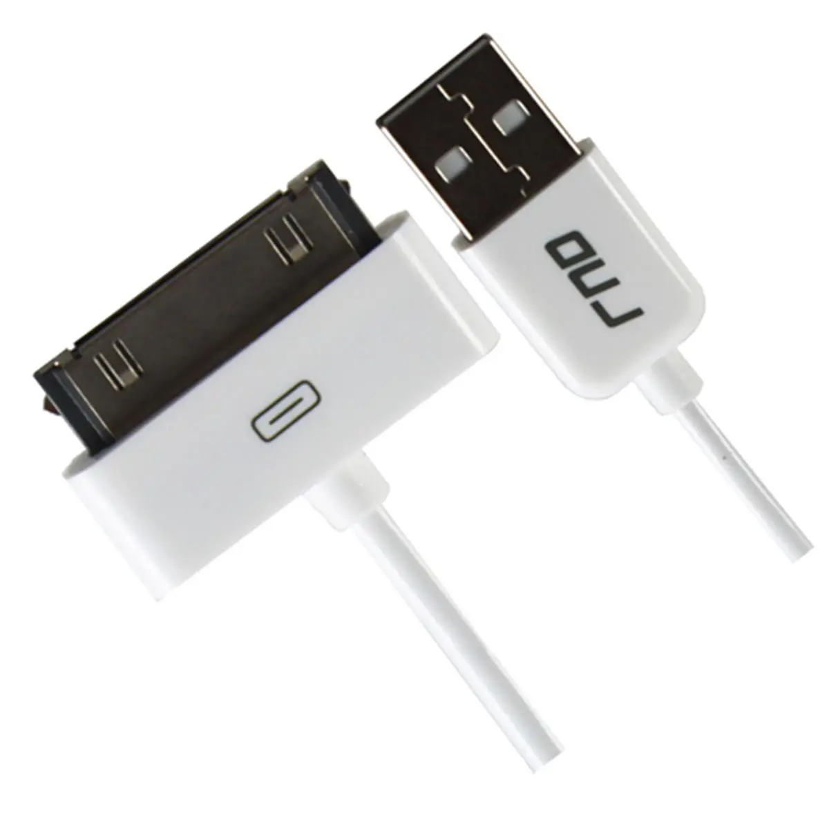 212 MAIN 30-Pin USB Sync & Charging Cable Charger - Heavy-Duty Conductors, 3.2 ft White Mobile Accessory, iPhone-Compatible Charging/Adapter/Connector Cable for iPad & 30-Pin Devices, Durable Jacket, Charging Cables, Adapter Cables