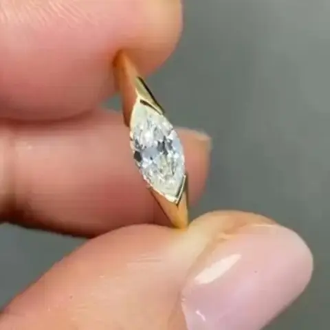 Elegant Copper Cubic Zirconia Fashion Engagement Rings for Women, Casual Style Jewelry Gift for Girlfriend, Anniversary Birthday Engagement Wedding Party Decor, Artificial Zircon Rings, Beautiful Rings