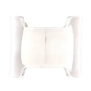 Pre-owned Hermes Amazone Cuff Bracelet Sterling Silver Large by Rebag